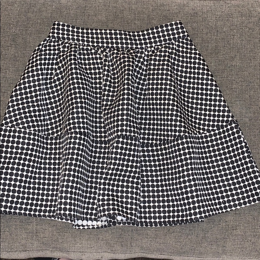 Express polka dot skirt